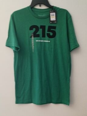 Under Armour Men’s Green Short-Sleeve '215' Graphic Tee
